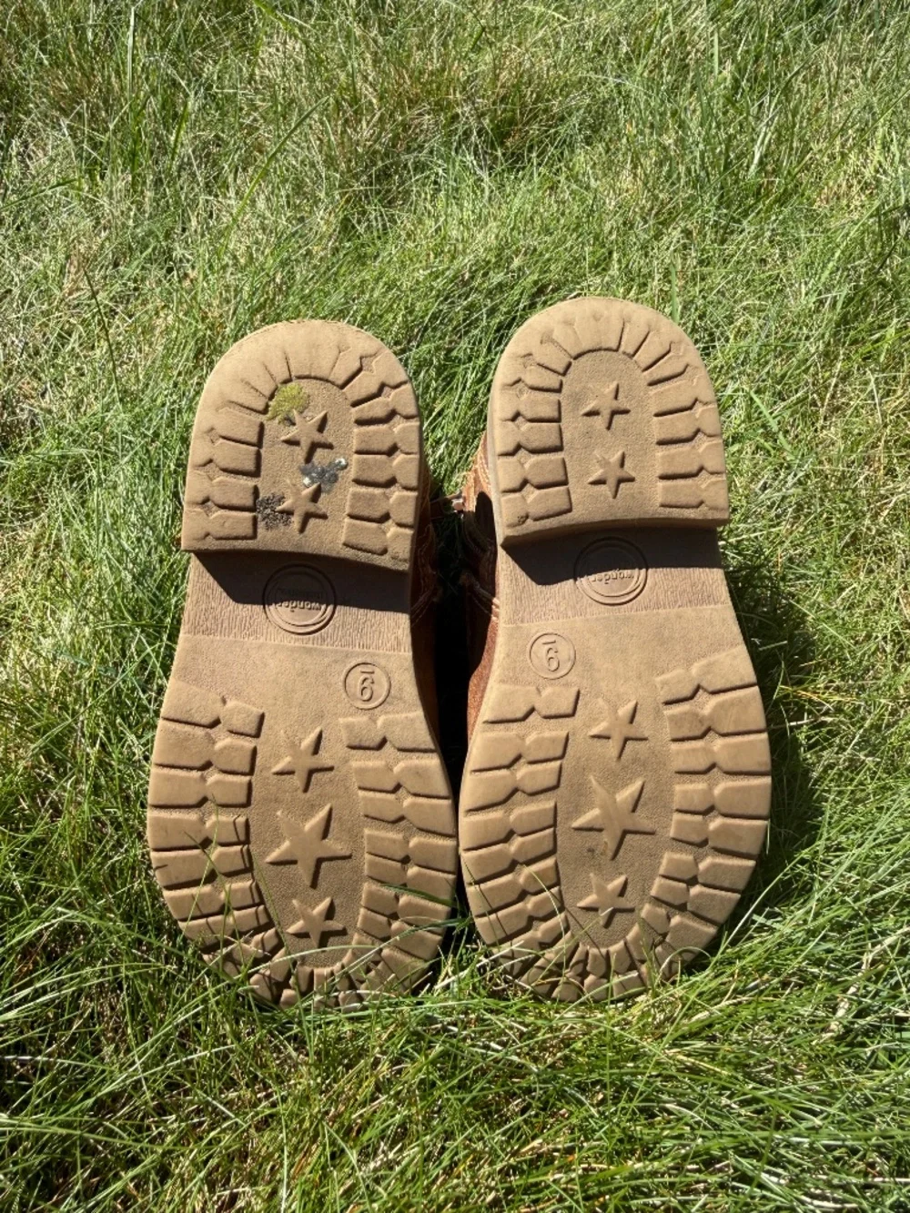 Wonder Nation Dark Brown Toddler Boots Size 9